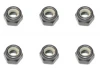 Nylon Nut M4 6Pcs/Bag