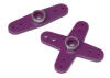 Servo Arm; JR1/2 Purple