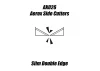 Aerox Side Cutters - Slim Double Edge