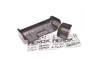 AEROX 1:10 Wide Rear Wing - 1mm Carbon Fibre Effect (2 part)