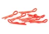 Small Body Clip 1:10 - Fluorescent Red (8)