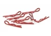 Small Body Clip 1:10 - Metallic Red (8)