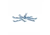 Small Body Clip 1:10 - Metallic Blue (8)