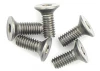 Titanium Countersunk Hex Screws M4 x 10 (10)
