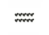 Steel Countersunk Hex Screws M3 x 6 (10)