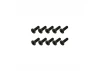 Steel Countersunk Hex Screws M3 x 10 (10)