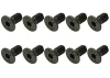 Steel Countersunk Hex Screws M4 x 8 (10)