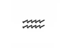 Steel Button Head Hex Screws M2.5 x 10 (10)