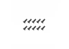Steel Button Head Hex Screws M3 x 6 (10)