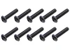 Steel Button Head Hex Screws M3 x 10 (10)