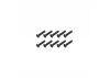 Steel Button Head Hex Screws M3 x 10 (10)