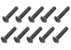 Steel Button Head Hex Screws M3 x 12 (10)