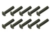 Steel Button Head Hex Screws M3 x 16 (10)