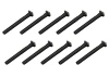 Steel Button Head Hex Screws M3 x 25 (10)