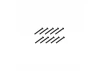 Steel Button Head Hex Screws M3 x 25 (10)