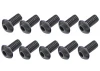 Steel Button Head Hex Screws M4 x 8 (10)