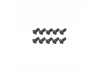 Steel Button Head Hex Screws M4 x 8 (10)