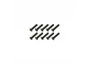 Steel Button Head Hex Screws M4 x 18 (10)