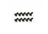 Steel Fl Caphead Hex Screws M5 x 12 (10)