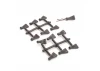 Rubber Body Clip Pulls - pk12