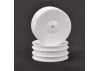 JConcepts 2.2 Dish Front White Wheels - CAT XLS - 8mm Castle Fitting (2)
