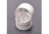 JC 6 Spoke 2.2 Rear White Wheel CAT/Coug 2K (2)