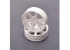 JC 6 Spoke 2.2 2WD Front White Wheel Cougar 2K (2)