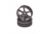 JC 6 Spoke 2.2 2WD Front Black Wheel Cougar 2K (2)