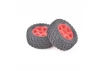 Spider Front Tyre & Wheel Set - Red