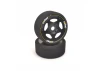 GT8/Rally Black Pre-Glued Foam Tyres 25Sh-103mm