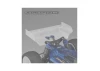 JConcepts-Aero S-Type 7inch Rear Wing, 2pc