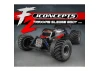 JConcepts F2 Traxxas Sledge Clear Bodyshell