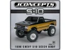 J Concepts 1990 Chevy S10 Crawler Body (Fits - SCX24)