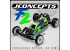 J Concepts F2 Cougar LD3 Body / Carpet Turf Dirt Wing