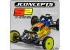 J Concepts S2 RC10B7 Bodyshell With Carpet/Turf/Dirt Wing - Lightweight