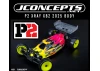 J Concepts P2 - XRAY XB2 2025 Body w/carpet/turf/dirt Wing