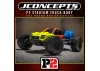 J Concepts P2 - Stadium Truck Body (Fits - Traxxas Rustler)