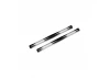 RC10 Diamond Nose Brace Tubes, Black-2pc