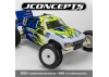 J Concepts Mono - RC10T Narrow Front Wheel (White) - 2pc