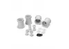 J Concepts Tribute BX Wheel White 4pc (Fits - 4146 Renegade)