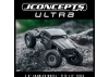 J Concepts Ultra - 2.0 12 Spoke Crawler Wheel Black - 4pc