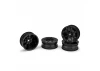 J Concepts Pioneer - 2.2 2WD Front Wheel (black) - 4pc