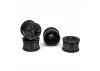 J Concepts Pioneer - 2.2 2WD/4WD Rear Wheel (black) - 4pc