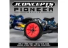 J Concepts Pioneer - 2.2 2WD Front Wheel (yellow) - 4pc