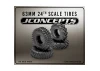 J Concepts Fling King - Green (Fits 1.0 SCX24 Wheel) 63mm OD