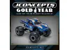 Golden Years - Blue (pre-mounted on JC3455G Wheel)