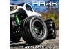 J Concepts Hawk - Platinum Sand Front Tire on JC3425B Wheels