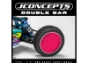 J Concepts Double Bar – Blue (Fits - 2.2 2WD Buggy Front)
