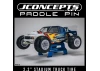 J Concepts Paddle Pin - Green (Fits - 2.2 Stadium Truck)