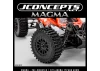J Concepts Magma - Yellow pre-mounted on #3472